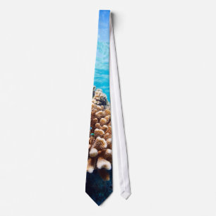 Coral reef tie