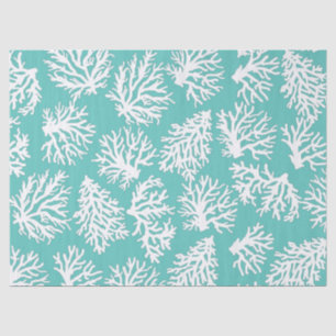 Coral Reefs Beach Summer Wedding  Tissue Paper