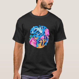 Coral Reefs Nature Sea Ocean Coral Reefs   T-Shirt
