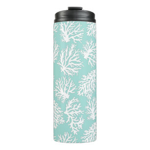 Coral Reefs summer coastal beach Throw Pillow Tis Thermal Tumbler
