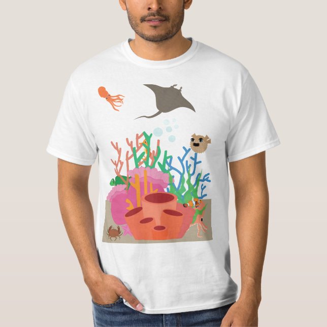 Coral Reefs T-Shirt (Front)