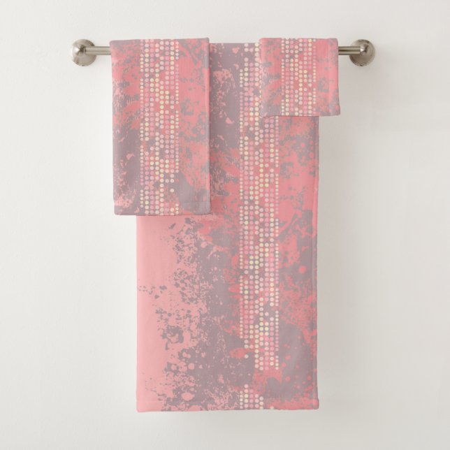 Coral rose filles surf pulvérisateur et points (En situation)