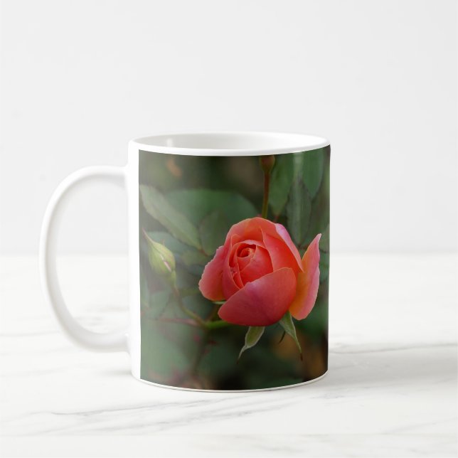 Coral Rose Mug (Gauche)