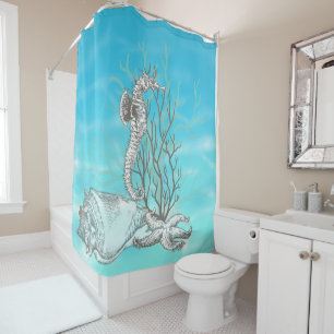 Coral Seahorse Starfish Ocean Decor