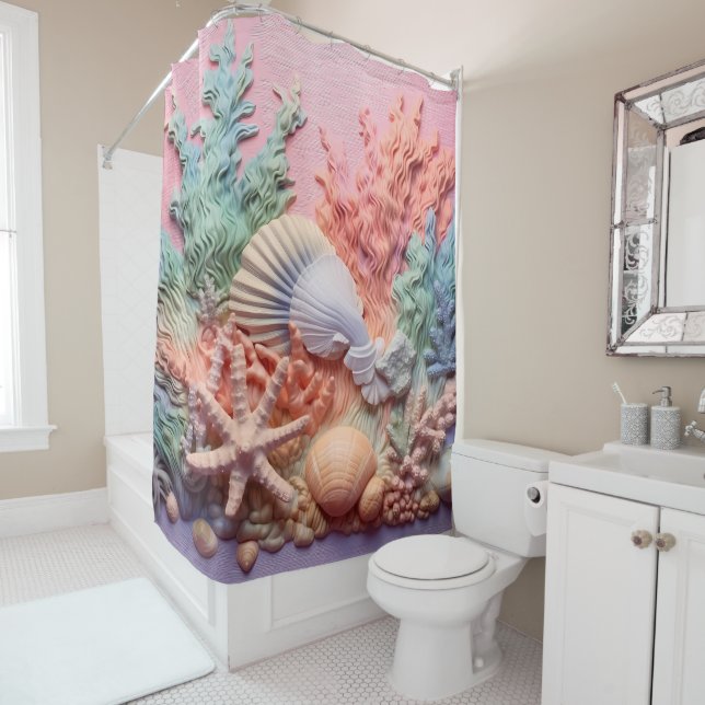 Coral, Seashells, Beach, Ocean (In Situ)