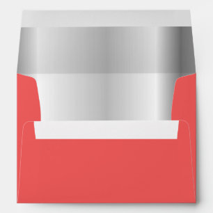 Coral Silver Inner Envelope