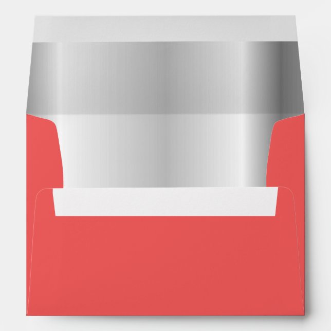 Coral Silver Inner Envelope (Back (Bottom))