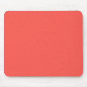Coral (solid color) Mouse Pad