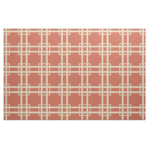 Coral Spice Moods India Fabric
