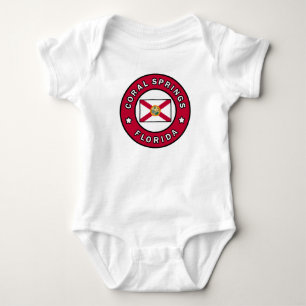 Coral Springs Florida Baby Bodysuit