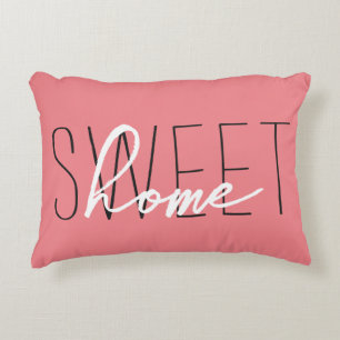 Coral Sweet Dreams Chambre Jeter Accent Coussin