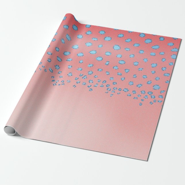 Coral Trout Wrapping Paper (Unrolled)
