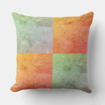 Coral Twirl Grunge Patina