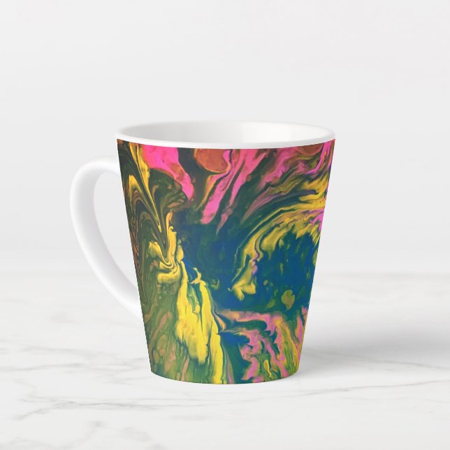 Corale Fish-S Latte Mug (Left Angle)