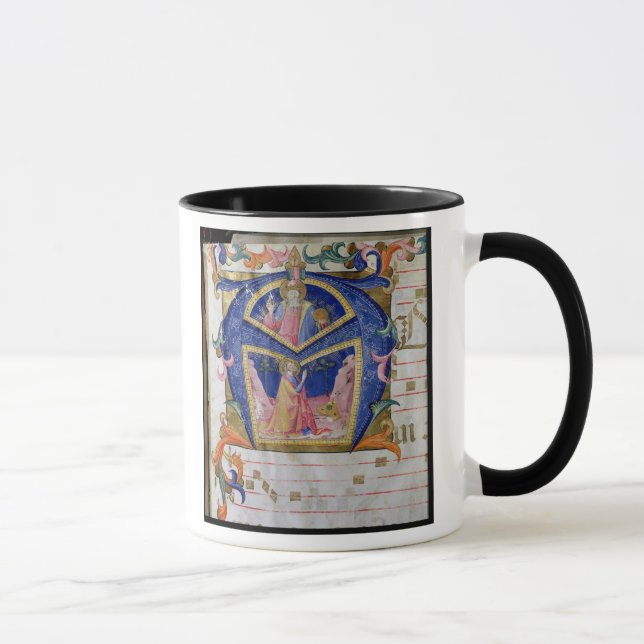 Corale / Graduale no.5  Historiated initial 'A' de Mug (Right)