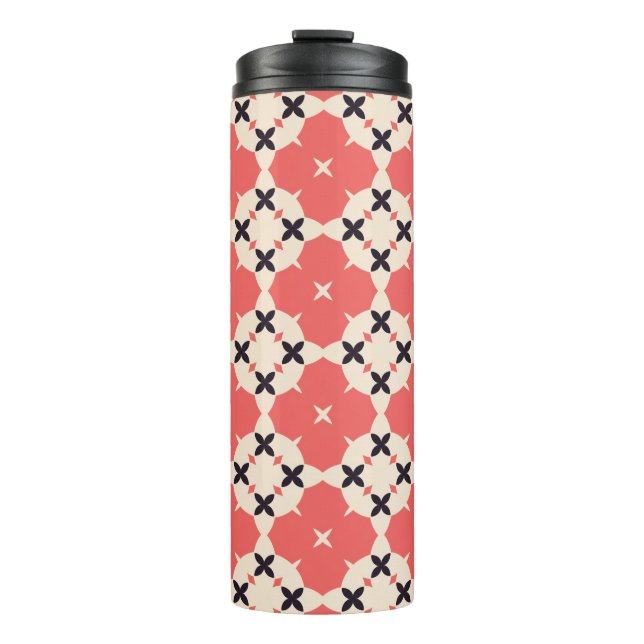Coraliana Flowers Thermal Tumbler (Front)