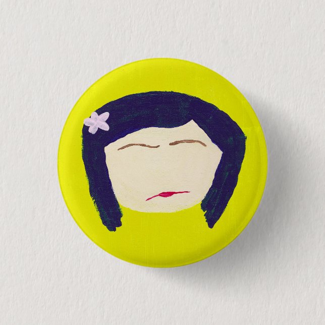 Coraline 1 Inch Round Button (Front)
