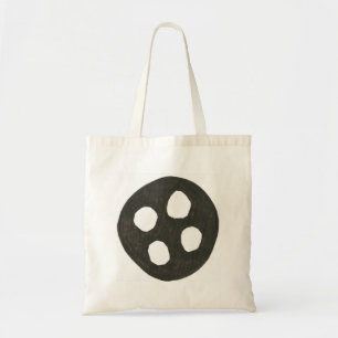 Coraline button tote bag