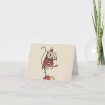 Coraline circus mice card