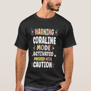 CORALINE Personalized Women's  Custom CORALINE T-Shirt