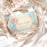 Corallight Mermaid Keepsake Diapper Raffle