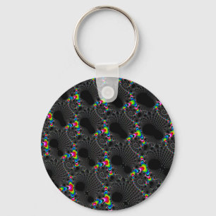 Corals - Mandelbrot Keychain