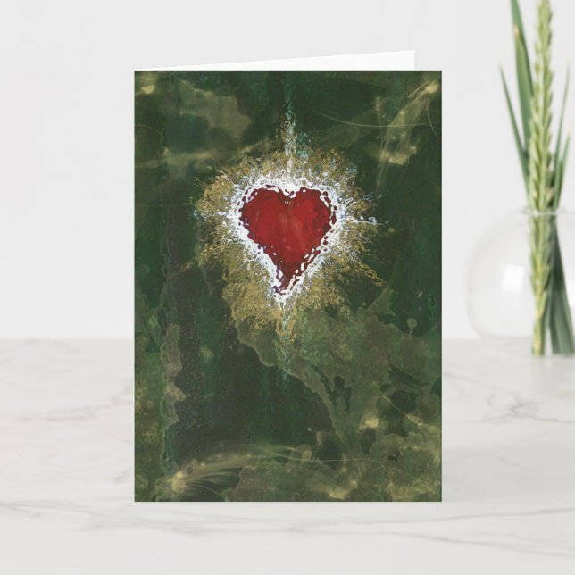 Corazon 1 carte de voeux - par Chanel (Devant)