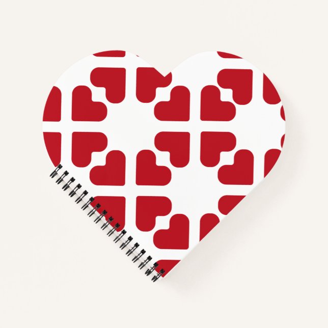 corazones de amor notebook (Front)