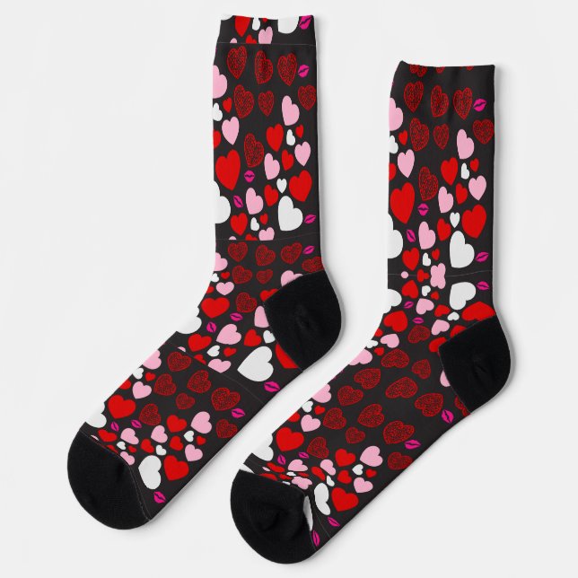 corazones socks (Left)