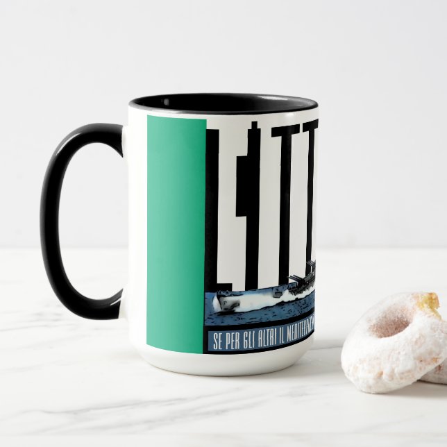 CORAZZATA LITTORIO MUG (With Donut)
