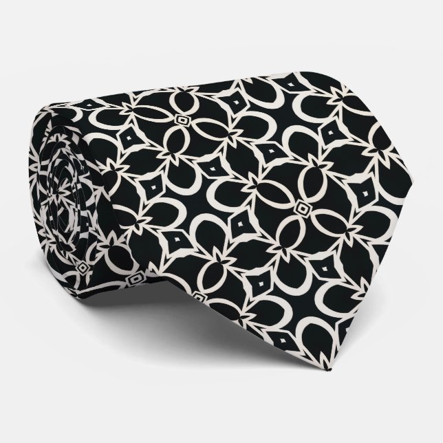 Corbata de Estilo Masculino Moderno con Rayas  Tie (Rolled)