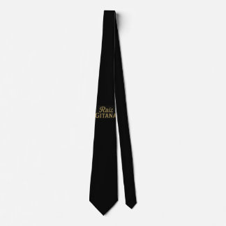 Corbata Negra Raíz Gitana  Tie