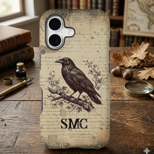Corbeau de la Dark Academia Cadeau Écriture Vintag