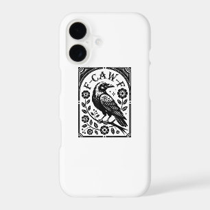 Corbeau, F-Caw-F Oiseau Drôle Graphique Esthétique