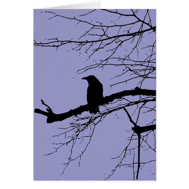 Corbeau sur l'arbre (Devant)
