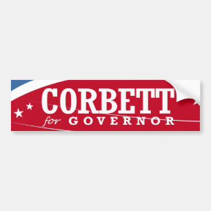 CORBETT FOR GOVERNOR 2014 BUMPER STICKER