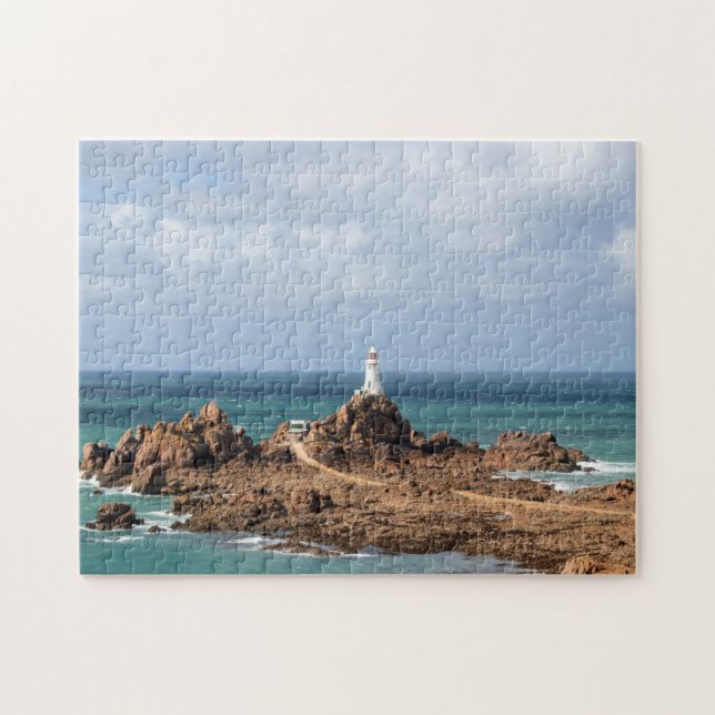 Corbiere lighthouse, Jersey Jigsaw Puzzle (Horizontal)