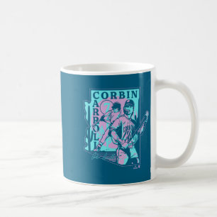 Corbin Carroll Arizona Baseball Artwork Coffee Mug