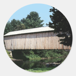Corbin Covered Bridge Classic Round Sticker