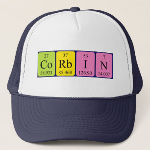 Corbin periodic table name hat