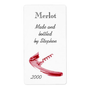 Corckscrew de bouteille de vin rouge
