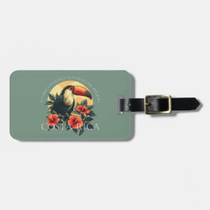 Corcovado Costa Rica Toucan Luggage Tag