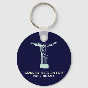 Corcovado, Rio-Brasil Keychain