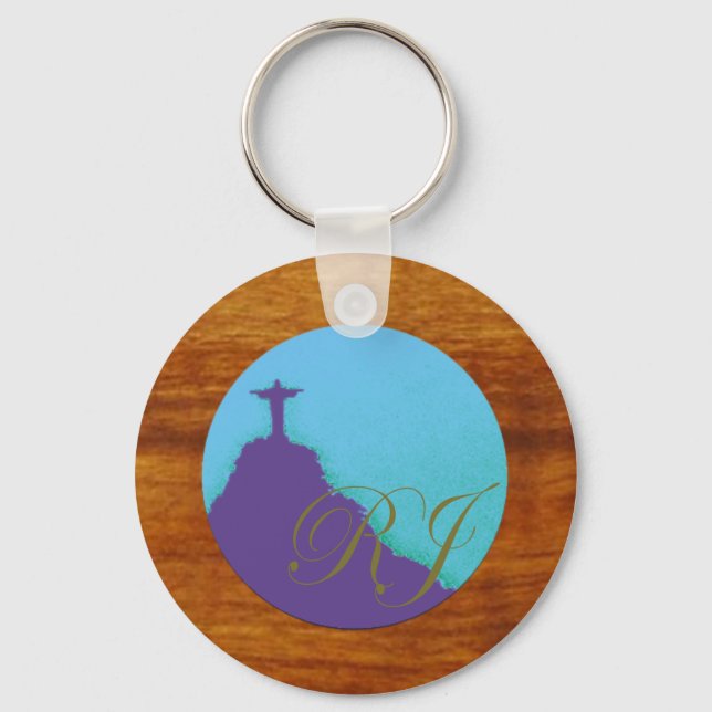 corcovado ~ Rio Brasil Keychain (Front)