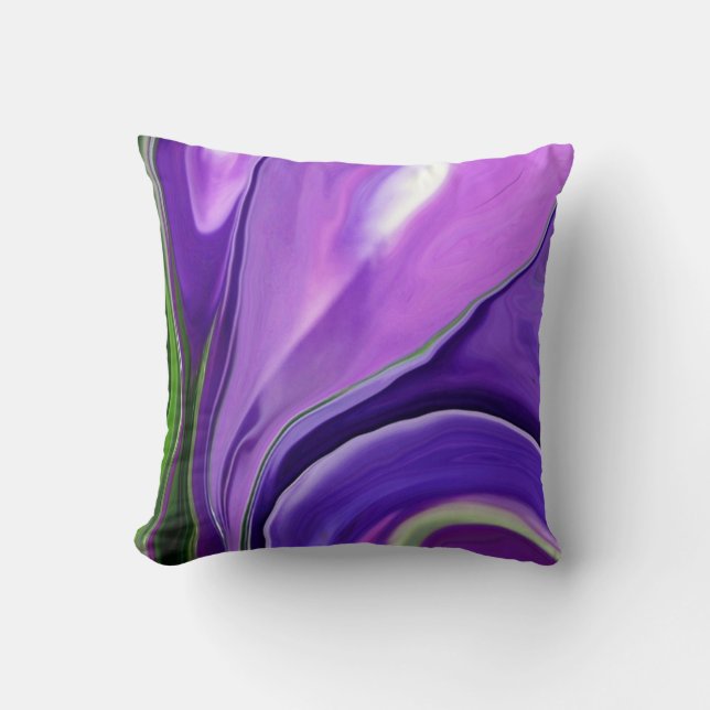 "Corcus Abstract 15" pillow (Front)