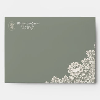 Cordelia's Lace Wedding Envelopes