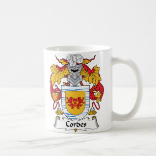 Cordes Family Crest Coffee Mug