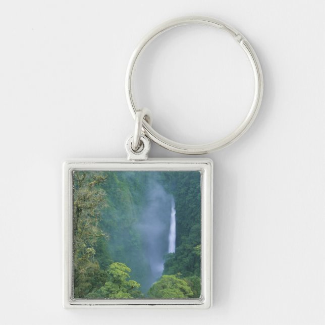 Cordillera Central, Angel Congo) Falls, many Keychain (Front)