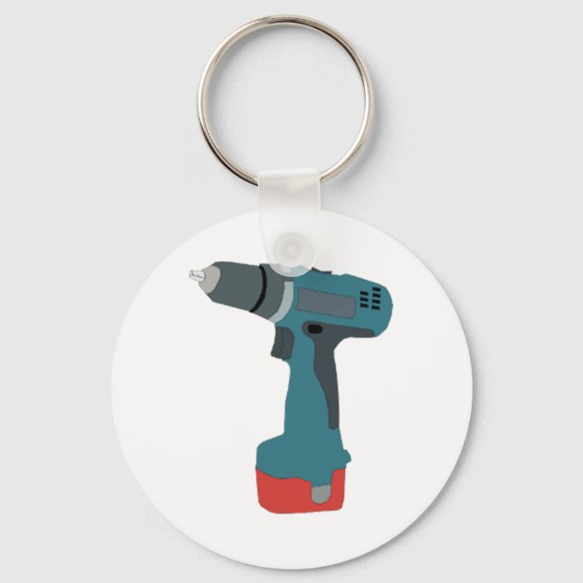 Cordless Drill Keychain (Front)