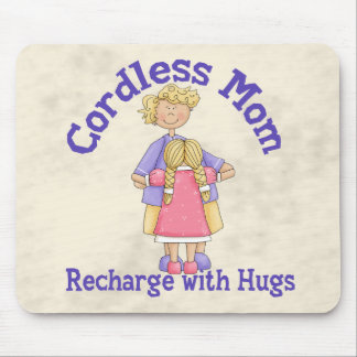 Cordless Mom Mouse Pad